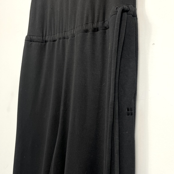 Sweaty Betty Cruise Jumpsuit Wide Leg Pants in Black Minimalist Loungewear S - Picture 14 of 16
